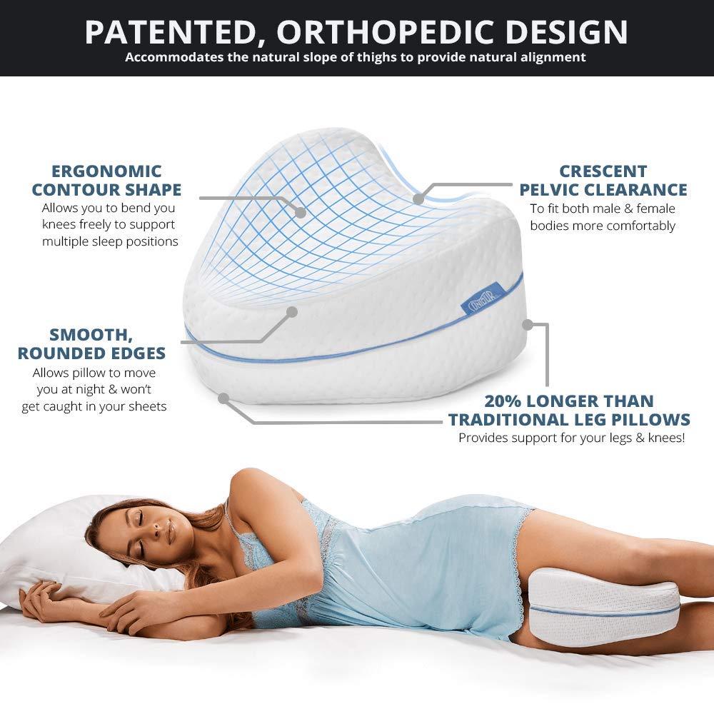 For Sciatica Back Pregnancy 100 Memory Foam Ergonomic Contoured