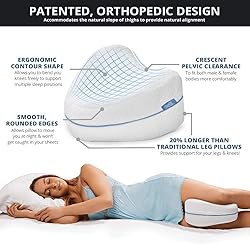 Contour Legacy Leg & Knee Foam Support Pillow for