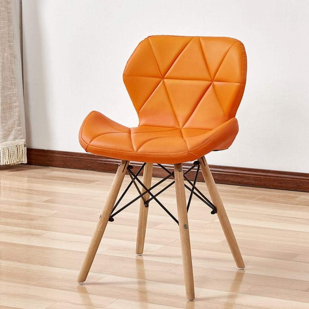 YX Leather Chair Nordic Style Dining Chair Simple Home Chair Creative Casual Coffee Chair Chair