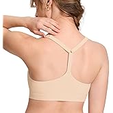 MOMANDA Y-Back Nursing Sports Bras for Breastfeeding Wireless Maternity Workout Yoga Bra