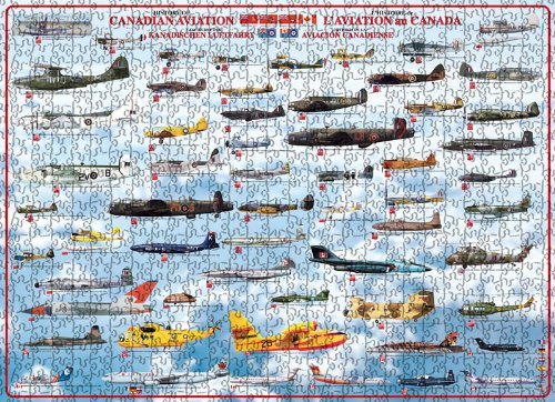 EuroGraphics History Canadian Aviation 1000 Piece Puzzle