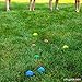 Play Platoon 90 mm Bocce Ball Set with 8 Premium Balls, Pallino, Carry Bag & Measuring Rope, Lawn Bowling Yard Games