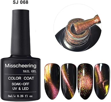 Higlles 10ml 5d Nail Art Vernis à Ongles Cat Eye Vernis Gel Semi Permanent Uv Ou Led Soak Off Manucure Série Yeux De Chat Magnétique Manucure Kit