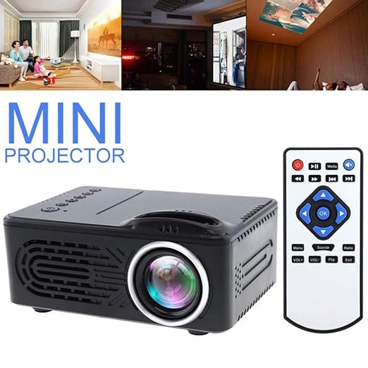 E-kinds Mini proyector de Entretenimiento Micro, 1080P HD ...