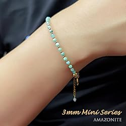 Morchic Green Amazonite Natural Gemstone Adjustable