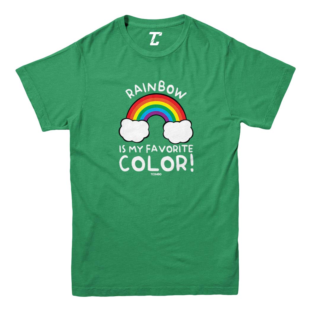 Rainbow Is My Favorite Color Colorful T Shirt 4373 Seknovelty