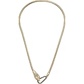AllSaints Women's Snake Head Strand Necklace