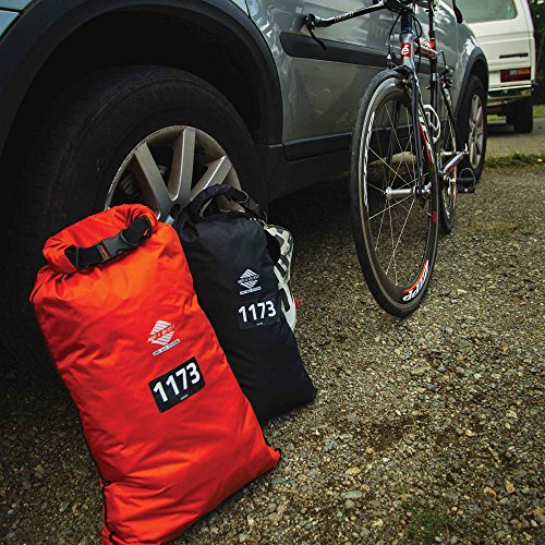 Aqua-Quest-Coastal-Sunset-100-Waterproof-4-piece-Dry-Bag-Set-5-10-20-30-L-Durable-Compact-Lightweight-Versatile-Blue-Yellow-Black-Orange