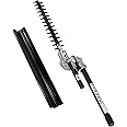 VIYUKI 16 in. Articulating Hedge Trimmer Attachment Universal for Compatible Troy-Bilt, Remington, Craftsman, Yard Machines,