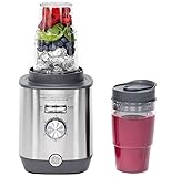 GE 5-Speed Blender + (2) 16 Ounce Blender Cups