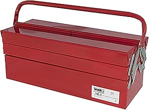Wurko TT5720 Caja para Herramientas, Rojo, 55 cm