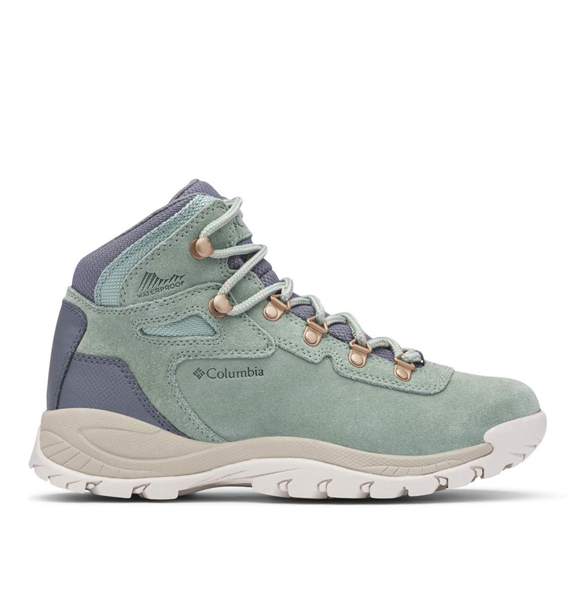 Columbia Womens Newton Ridge Plus Waterproof Amped Leather & Suede Hiking Boot