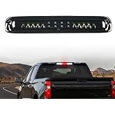 Nilight Third Brake Light for Chevy GMC 1500 2500 3500HD Classic 1999-2006 | for Silverado Sierra 1500 2500 3500HD Classic 1999-2006, High Mount 3rd Stop Reverse Cargo LED Rear Cab Center Tail, Smoked