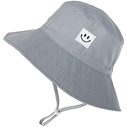 Infant Sun Hat Beach Bucket hat for Girls 0-6