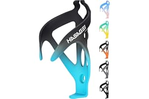 HASAGEI Bike Water Bottle Holder, Durable Non-Slip Lightweight Universal Bicycle Bottle Cage for Mountain/Road Cycling Accessories