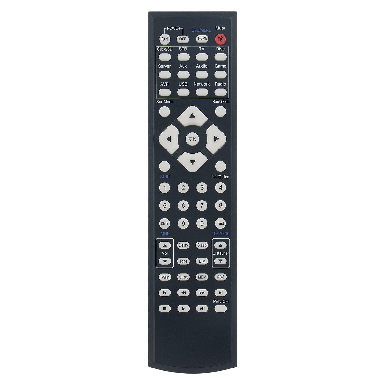 ALLIMITY Replace Remote Control fit for Harman Kardon AVR161 AVR161S AVR161S/230C