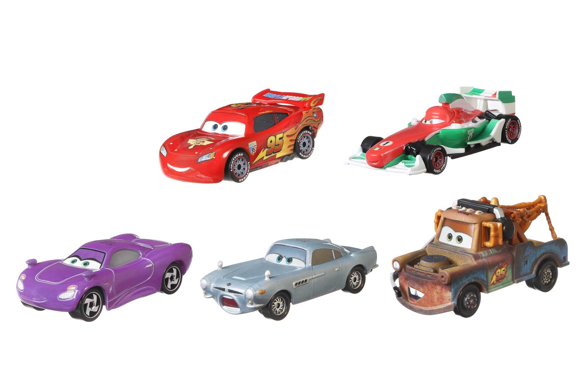Mua Mattel Disney and Pixar Cars Vehicle Set of 5 Collectible Character ...