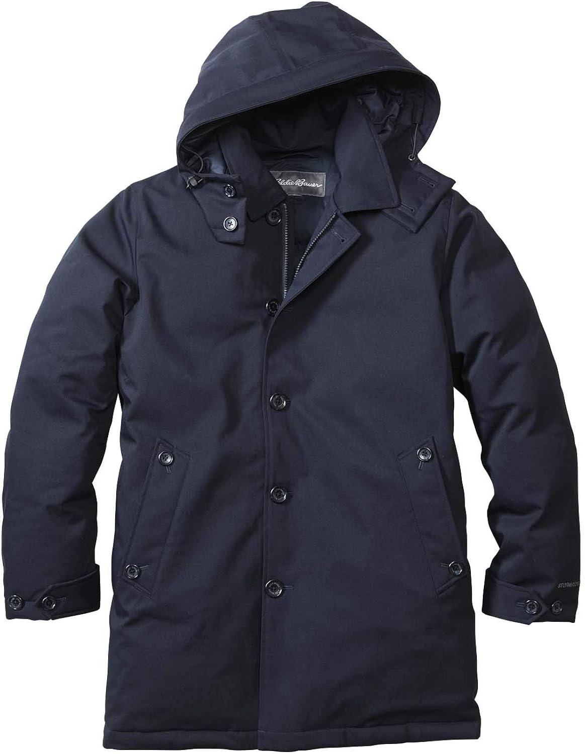 Amazon [エディー・バウアー] Eddie Bauer ストームリペル（R）ウーリーストレッチダウンハーフコート（EB650フィル