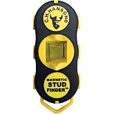 CH Hanson Magnetic Stud Finder | Battery-Free Stud Locator with Rare Earth Magnets | Finds Nails &amp; Screws Behind Drywall | Built-In Level for TV Mounting, Shelves &amp; Home Projects