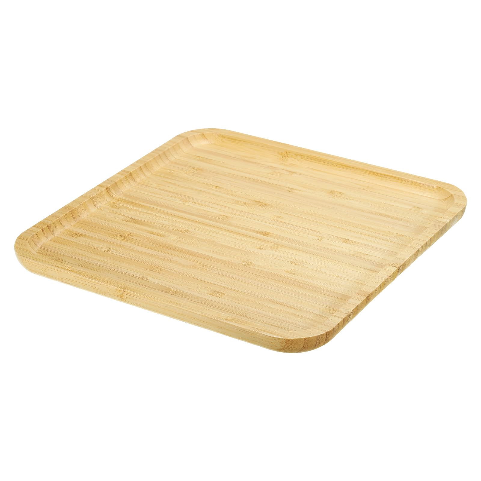 PATIKIL Wood Saucer, 12 Inch Square Wooden Plant Drainage Tray Bonsai Plants Saucer Succulent Pot for Home Balcony Patio