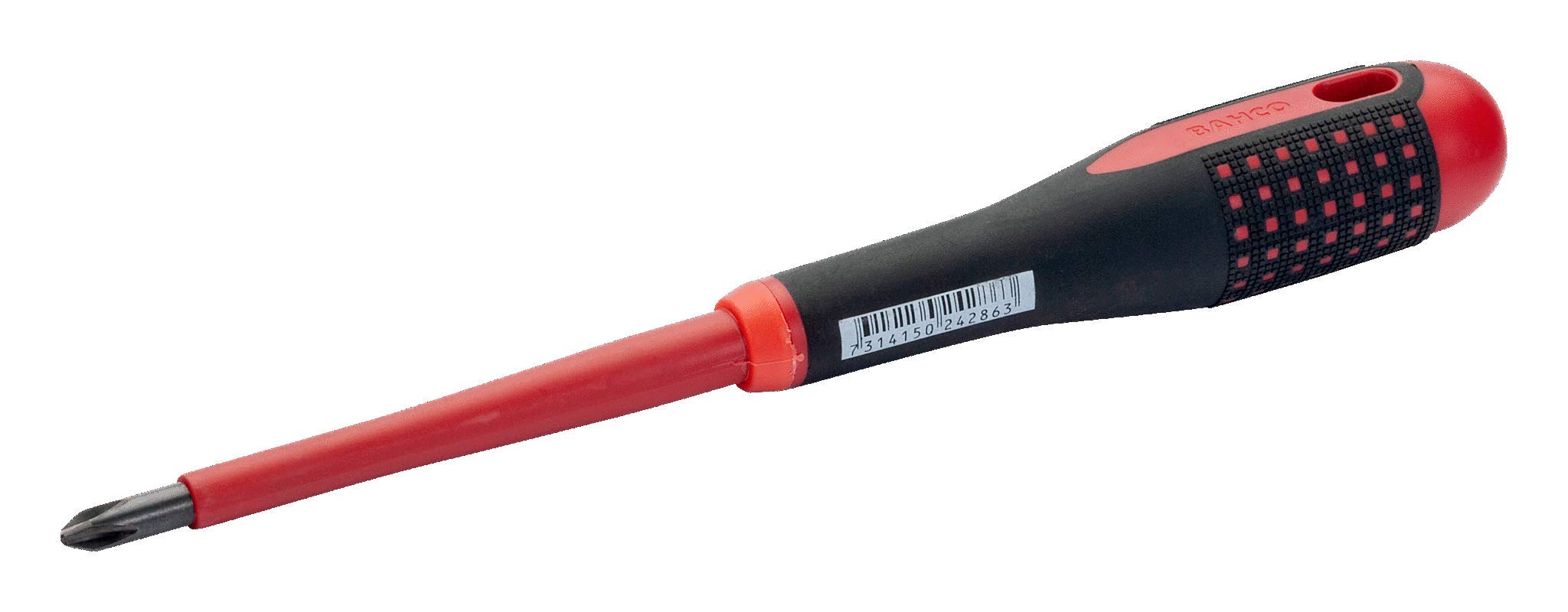 Bahco BE-8622S "Ergo" Ph-2 Insulated Screwdriver, Multi-Colour, 297 mm