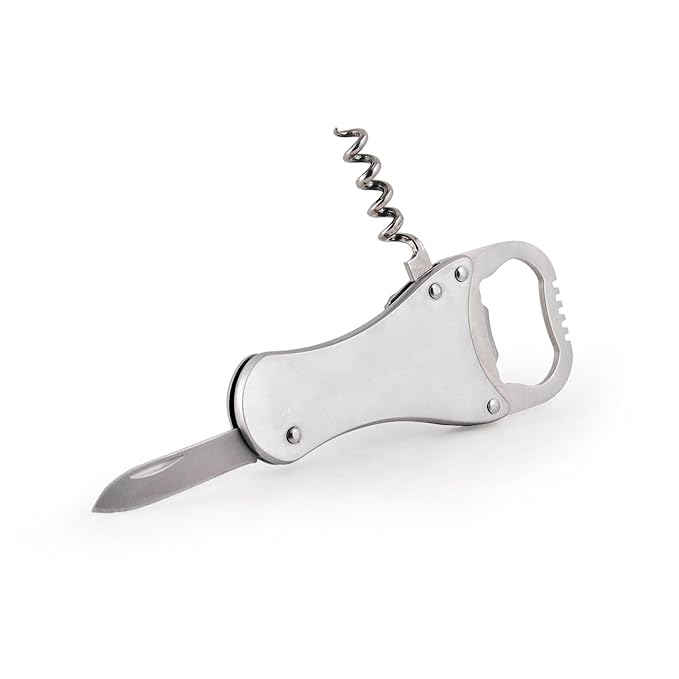 4Function Wine Tool (Corkscrew, Knife, Foil Cutter, Bottle