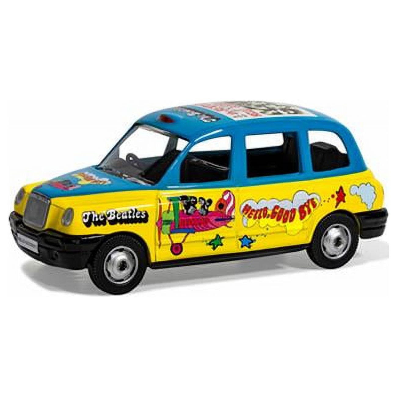 Corgi Diecast Model Cars - CC85930 The Beatles London Taxi 'Hello, Goodbye' - Men & Women Souvenir Gifts from UK - Small Die Cast Toy Car Models for Boys, Gift for Motor Enthusiasts — image 1