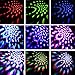 YiYiBa Party Lights,Disco Ball DJ Lights RGB Stage Lighting Strobe LED 11 Color Changing Sound Activated Magic Ball Effect Strobe Lights with Remote Control For Dj Club Bedroom Kids Birthday(2 PACK)