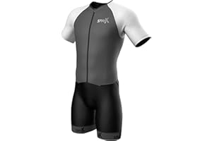 SPARX SPORTS Sparx Mens Elite Aerosuit Triathlon Suit Mens Short Sleeve Tri Suit Skinsuit