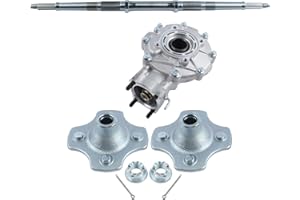 AOKAILI Complete Rear Differential & Rear Axle Shaft & Hubs Compatible with 1988-2000 TRX300 TRX300FW Fourtrax 300 2x4 4X4,41300-HM5-A10, 41300-HC4-000, 41300-HM5-850,41300-HC5-970