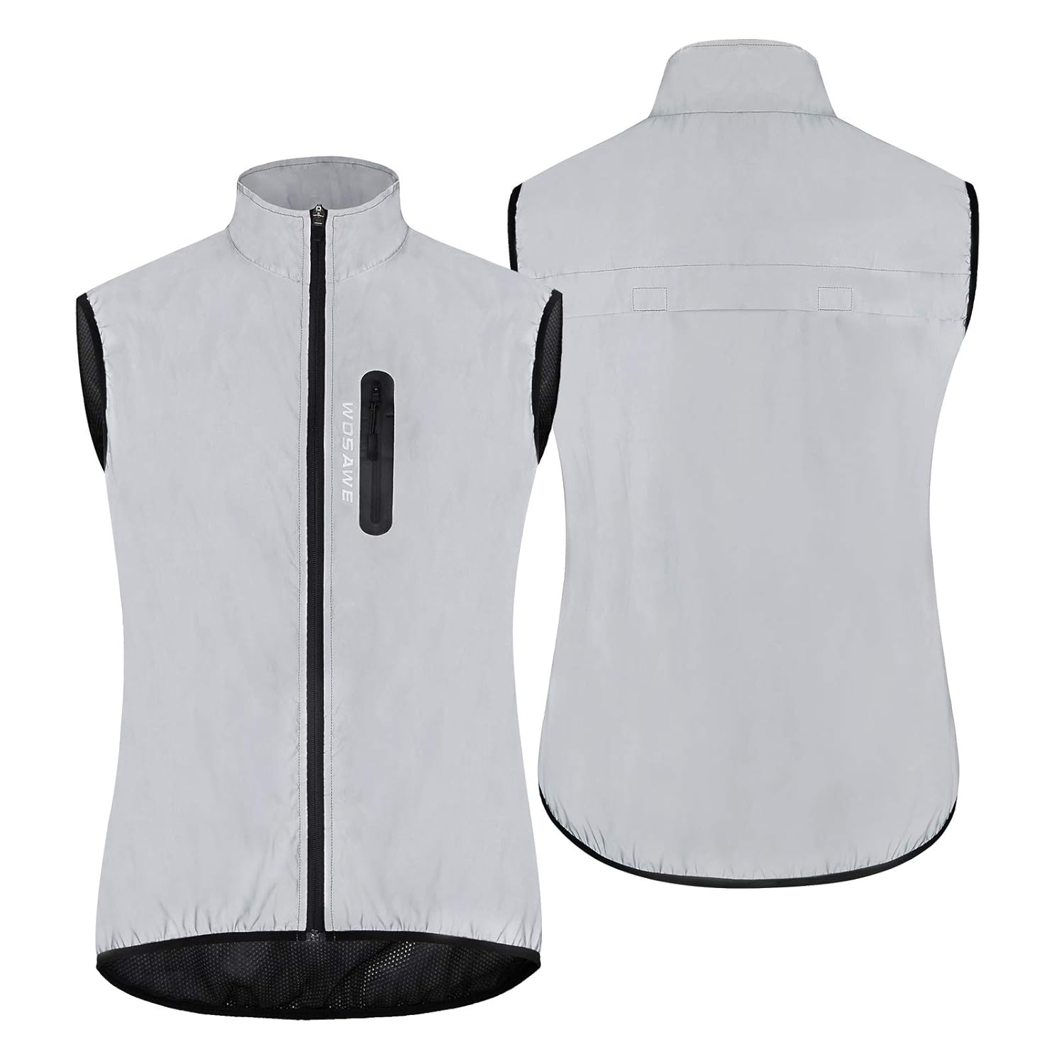 Decdeal Waterproof Reflective Cycling Vest Sleeveless Bike Jacket Top
