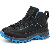 Kids Hiking Boots Boys Girls Outdoor Trekking Walking Climbing Sneaker Durable TPR Lace-Up Comfortable Waterproof Non-Slip Trainers Four Seasons Shoes