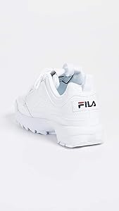 fila white patent trainers