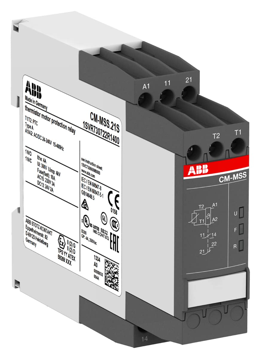 Abb-entrelec - Control Relay Motor x PTC cm-MSS. 21 Poles