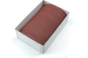 Blooy - 181C2-2 Abrasive Belt Fit Straight Cutting Machine KM CZD-103 Eastman 627X 629X DAYANG Sharpening Band Medium Grit (Red)