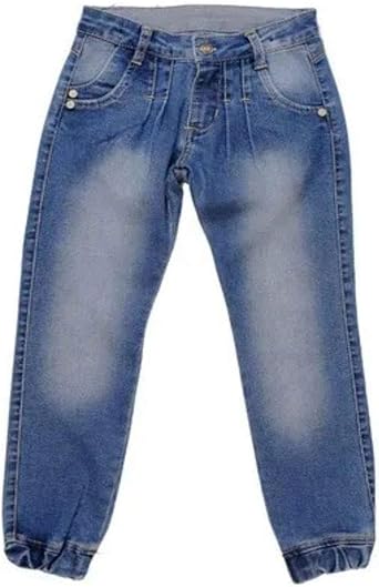 calça jeans feminina com elastico na perna