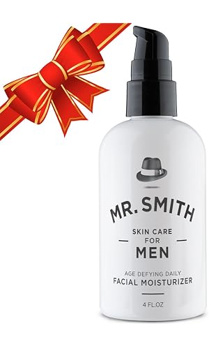 Face Moisturizer for Men 4oz - All natural & organic anti wrinkle Anti-Aging Daily Facial lotion - For Oily, Dry and aging skin types