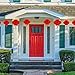 Supla 24 Pcs 4 Size Chinese Red Lanterns Decorative Hanging Plastic Chinese Lanterns 6