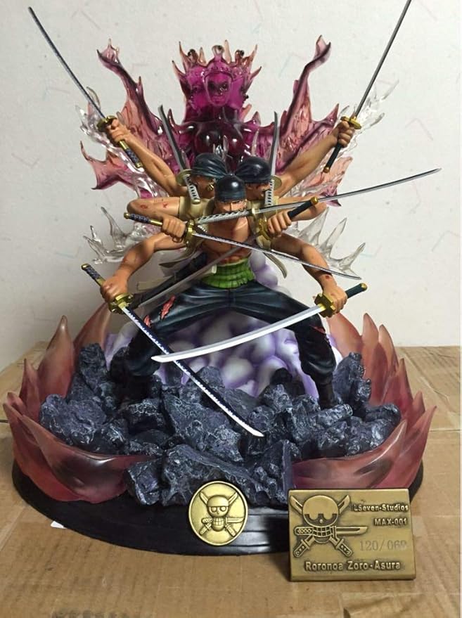 ワンピースフィギュア ゾロ ガレージキット 鬼気九刀流 阿修羅 フィギュア ドール 通販 Amazon