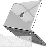 IBENZER Compatible with MacBook Pro 16 Inch Case A2141 Release 2020 2019, Hard Shell Case with Keyboard Cover for Old Version Mac Pro 16’’, Crystal Clear, T16-CYCL+1
