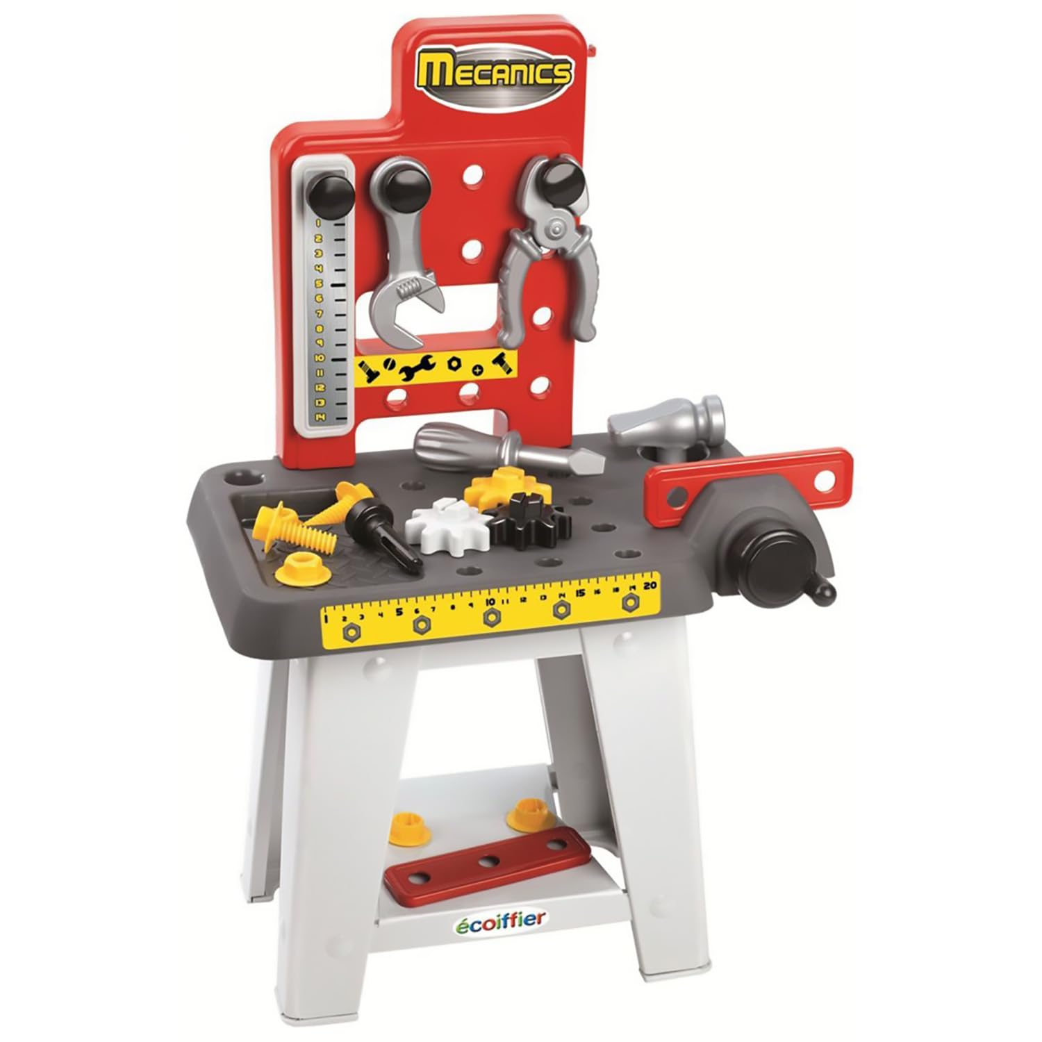 Ecoiffier 2407 Small Workbench, Multi-Colour