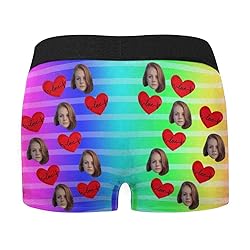 Custom Face Boxer Briefs, I Licked You So It's Mine