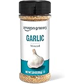 Amazon Grocery, Minced Garlic, 3.9 Oz