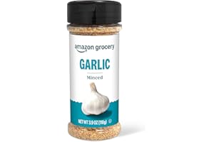 Amazon Grocery, Minced Garlic, 3.9 Oz (Previously Happy Belly, Packaging May Vary)