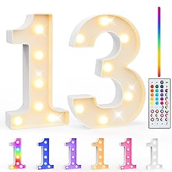Pooqla 13th Birthday Decorations for Girls Boys, 35
