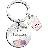Cxulquvs Friendship Gifts for Women Best Friend Keychain for Women Birthday Gifts for Besties BFF Best Friend Galentines Day Gift for Women Teen Girls