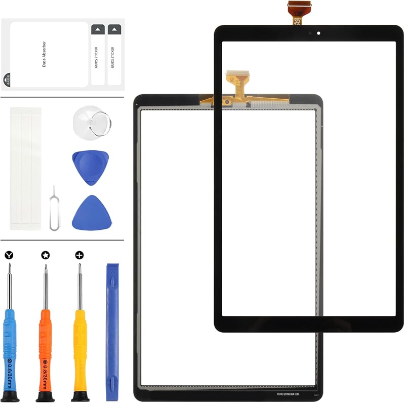 LADYSON Screen For Samsung Galaxy Tab A 10.5 SM-T590 T595 Digitizer Glass