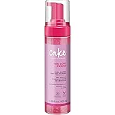 Cake Beauty Gel-to-Foam Curl Styler, The Curl Friend – High Hold & Definition - Frizz Protection- Infused with Coconut Oil & Shea Butter - For Curly Hair- 6.8 fl oz./ 200 mL | Volumizing, Gel to Foam, Flake Free, Frizz Control, For Curly Hair