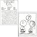 Peanuts Snoopy Coloring and Activity Book Set - 2 Charlie Brown Coloring Books and Crayons
