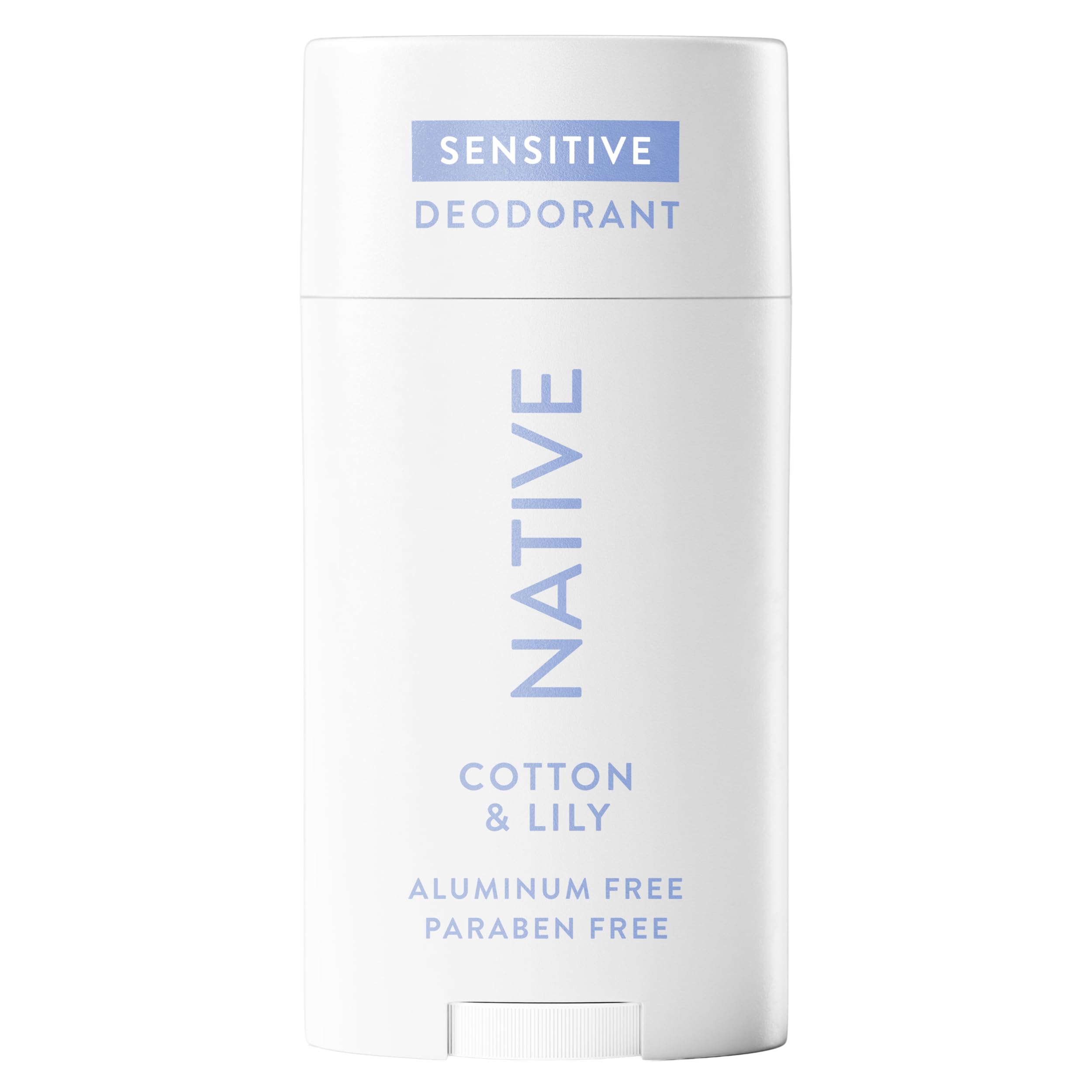 Photo 1 of Native Sensitive Deodorant Contains Naturally Derived Ingredients, 72 Hour Odor Control | Deodorant for Women & Men, Aluminum Free with Baking Soda, Coconut Oil and Shea Butter, Cotton & Lily